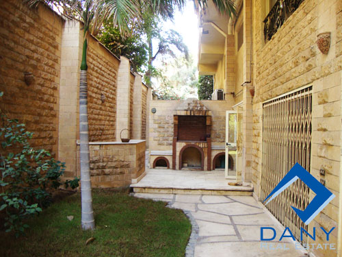 Residential Ground Floor Apartment For Rent Semi Furnished in Maadi Digla Great Cairo Egypt