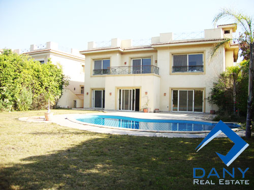 Residential Duplex For Rent Semi Furnished in Katameya Heights Great Cairo Egypt