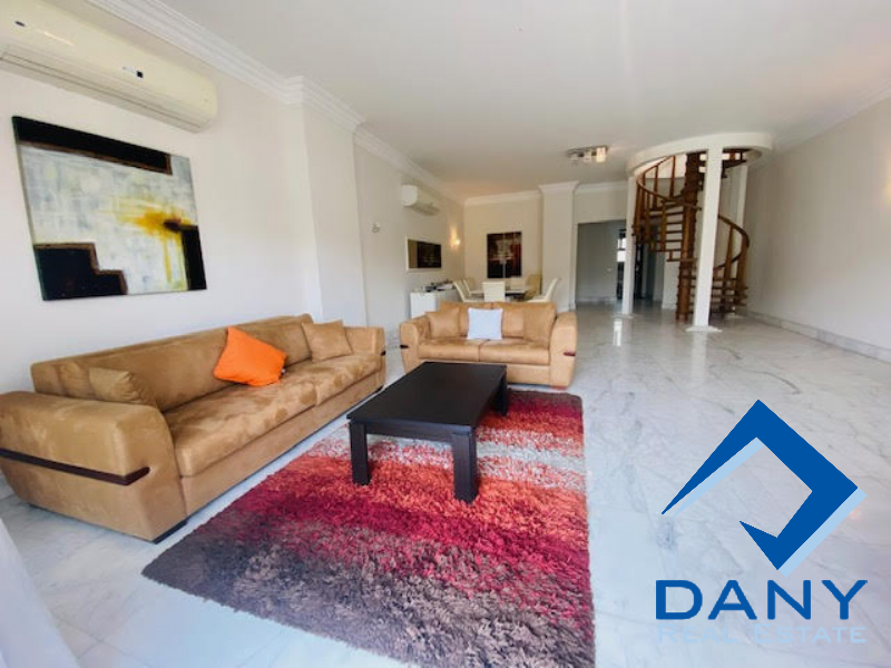 Residential Duplex For Rent Furnished in Maadi Sarayat Great Cairo Egypt