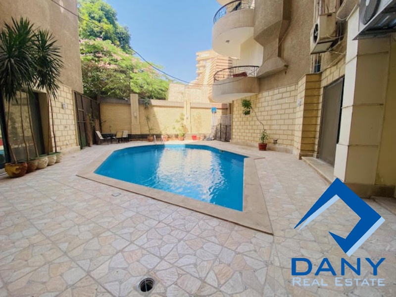 Residential Duplex For Rent Furnished in Maadi Sarayat Great Cairo Egypt