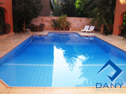 Residential Villa For Rent Semi Furnished in Maadi Digla Great Cairo Egypt