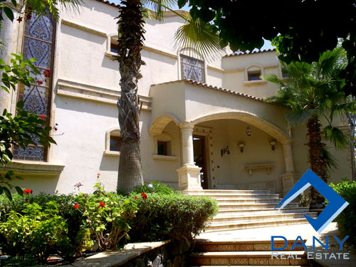 Residential Villa For Rent Semi Furnished in Katameya Heights Great Cairo Egypt