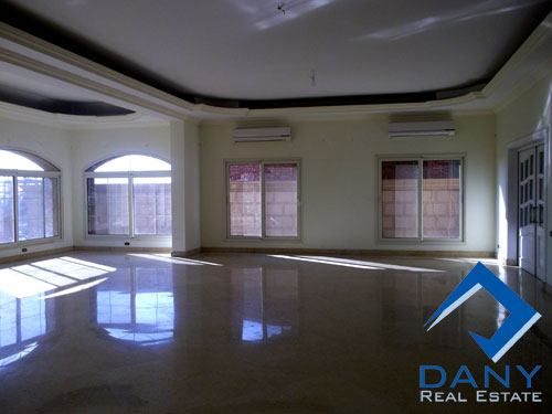 Residential Villa For Rent Semi Furnished in West Golf Great Cairo Egypt