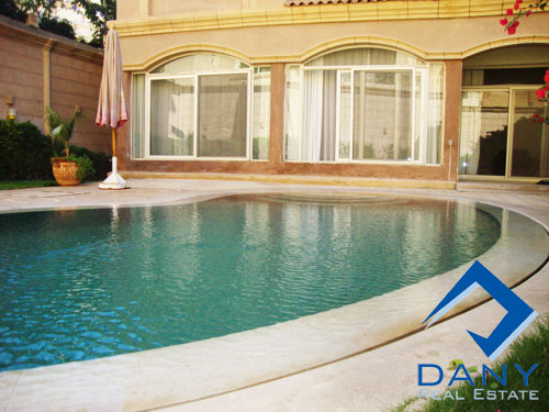 Residential Villa For Rent Semi Furnished in West Golf Great Cairo Egypt