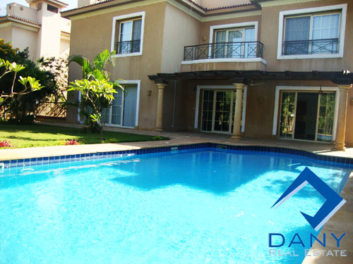 Residential Villa For Rent Semi Furnished in Katameya Heights Great Cairo Egypt