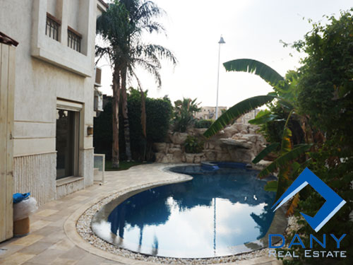 Residential Villa For Rent Furnished in Katameya Residence Great Cairo Egypt