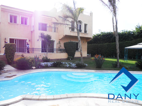 Residential Villa For Rent Semi Furnished in Arabella Katameya Great Cairo Egypt
