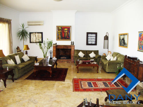 Residential Villa For Rent Semi Furnished in Katameya Heights Great Cairo Egypt