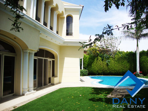 Residential Villa For Rent Semi Furnished in Katameya Heights Great Cairo Egypt