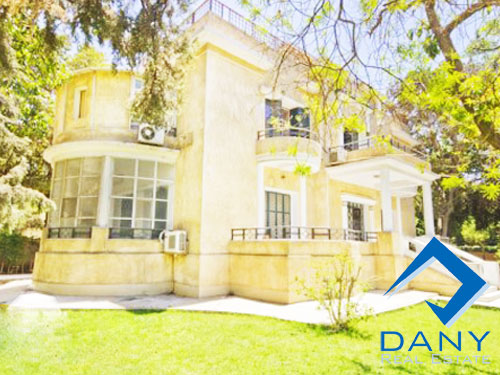 Residential Villa For Rent Semi Furnished in Maadi Sarayat Great Cairo Egypt