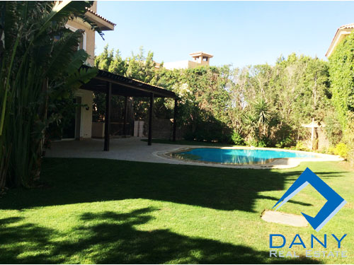 Residential Villa For Rent Semi Furnished in Katameya Heights Great Cairo Egypt