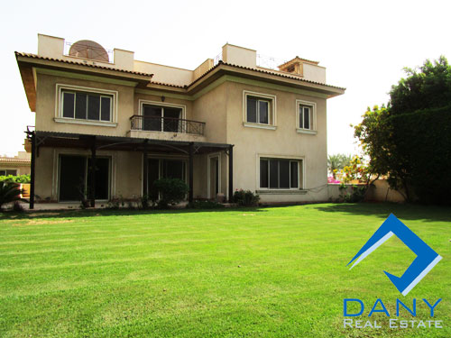 Residential Villa For Rent Semi Furnished in Katameya Heights Great Cairo Egypt