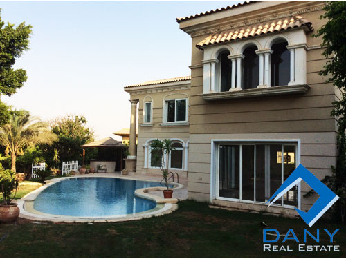 Residential Villa For Rent Semi Furnished in Katameya Heights Great Cairo Egypt