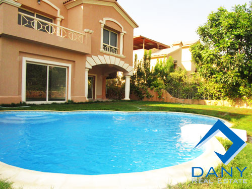 Residential Villa For Rent Semi Furnished in New Cairo - Katameya Cairo Egypt
