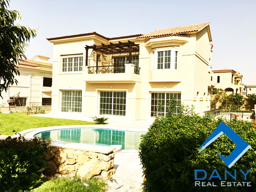 Residential Villa For Rent Semi Furnished in Lake View Great Cairo Egypt