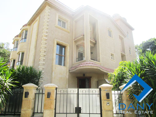 Residential Villa For Rent Semi Furnished in Maadi Digla Great Cairo Egypt