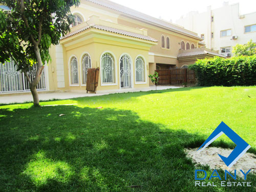 Residential Villa For Rent Semi Furnished in West Golf Great Cairo Egypt