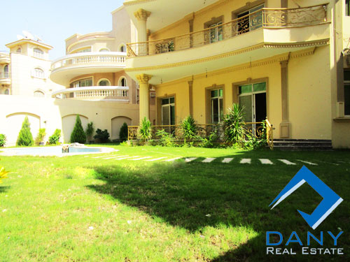 Residential Villa For Rent Semi Furnished in West Golf Great Cairo Egypt