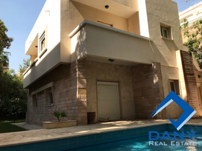 Residential Villa For Rent Semi Furnished in Maadi Digla Great Cairo Egypt