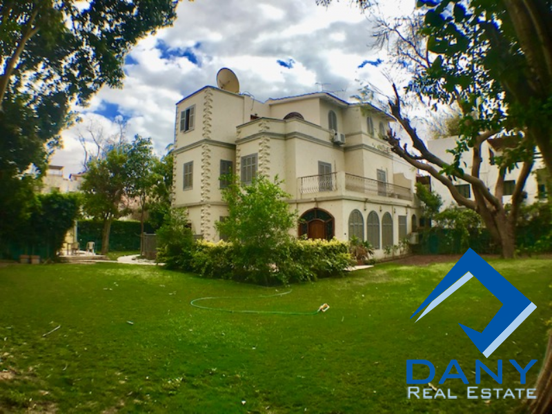 Residential Villa For Rent Semi Furnished in Maadi Sarayat Great Cairo Egypt