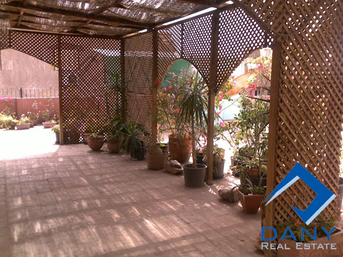 Residential Penthouse For Rent Furnished in Maadi Sarayat Great Cairo Egypt