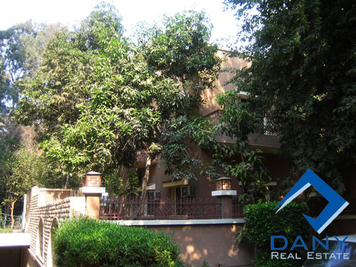 Residential Villa For Rent Semi Furnished in Maadi Sarayat Great Cairo Egypt