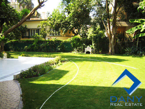 Residential Villa For Rent Semi Furnished in Maadi Sarayat Great Cairo Egypt