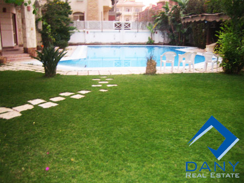 Residential Villa For Rent Furnished in Katameya Heights Great Cairo Egypt