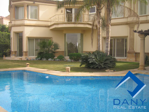 Residential Villa For Rent Semi Furnished in Katameya Heights Great Cairo Egypt