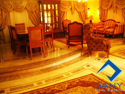 Residential Villa For Rent Furnished in Al Rehab City Great Cairo Egypt